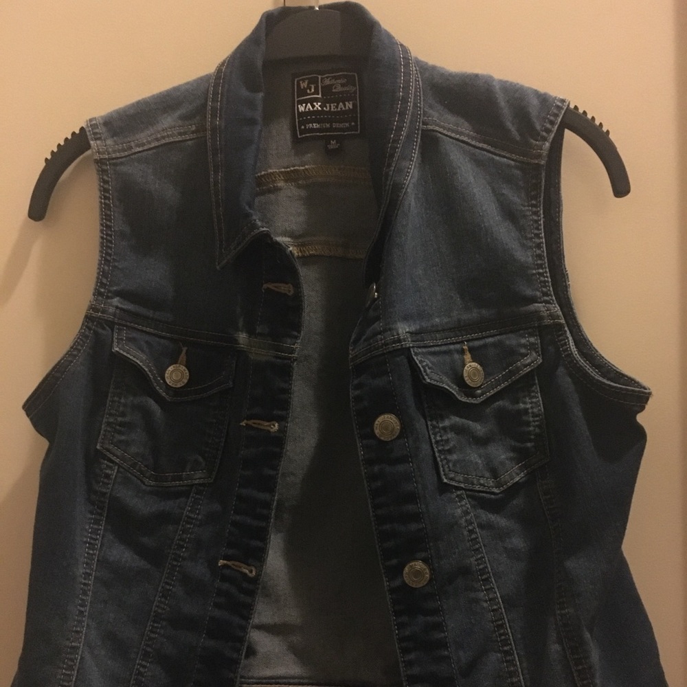 Jean Jacket Denim Vest